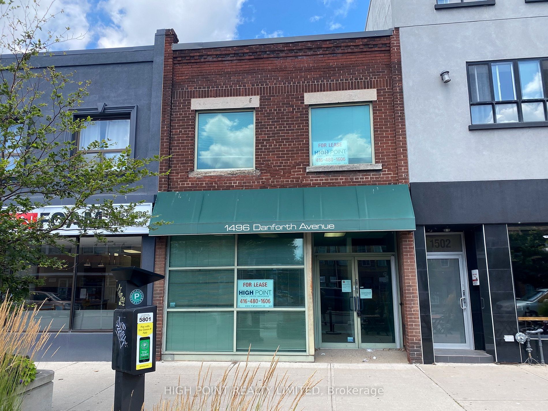 Commercial Property, 1496 Danforth Ave, Toronto