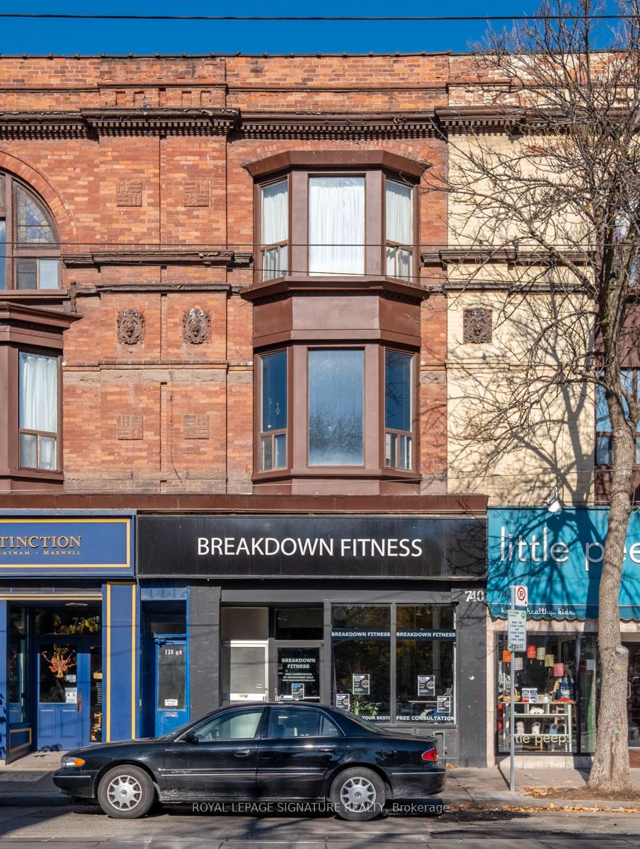 Commercial Property, 740 Queen St E, Toronto