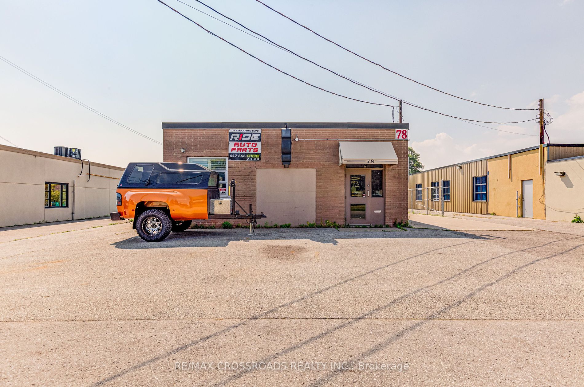 Commercial Property, 78 Crockford Blvd E, Toronto