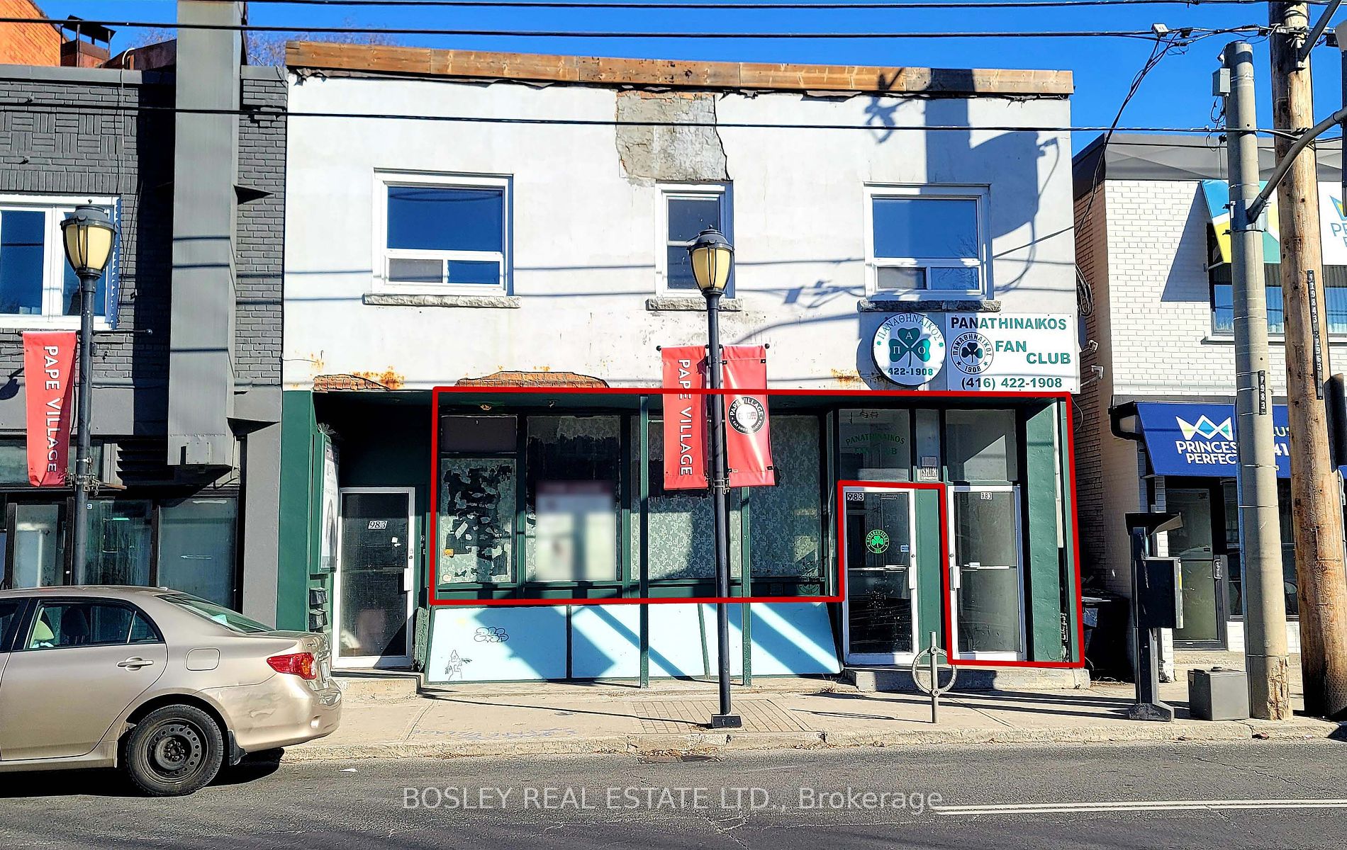 Commercial Property, 983 Pape Ave, Toronto